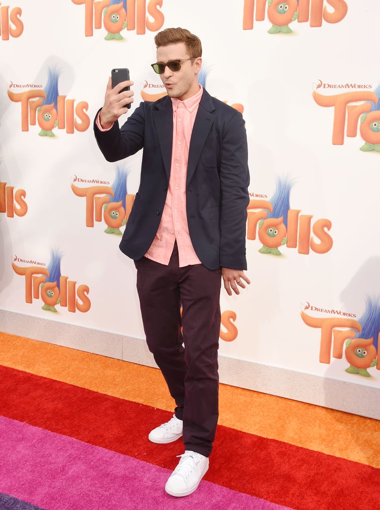 Justin Timberlake at Trolls Premiere in LA October 2016