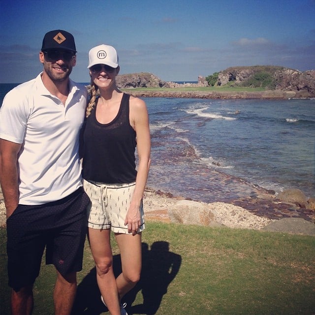 The following year, Erin's relationship with Los Angeles Kings hockey player Jarret Stoll was revealed after the two were introduced by Live With Kelly and Michael cohost Michael Strahan. The couple have since attended many public events and frequently appear together in personal snaps on her Instagram account. 
Source: Instagram user erinandrews