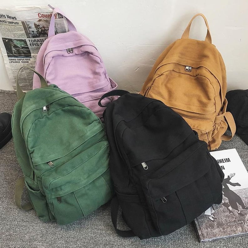 A Durable Backpack: Casual High Capacity Canvas Backpack