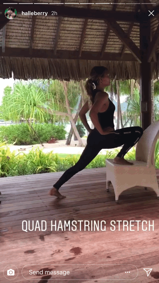 Quad-Hamstring Stretch