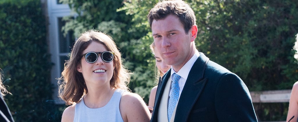 Princess Eugenie's Blue Wedding Guest Dress 2018