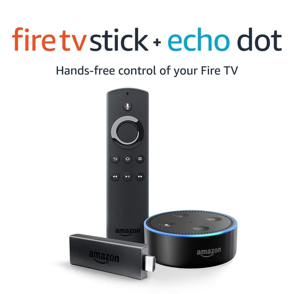 Fire TV Stick Bundle With Echo Dot (2nd Gen)