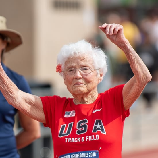 Julia "Hurricane" Hawkins Wins Gold in 100-Meter Dash