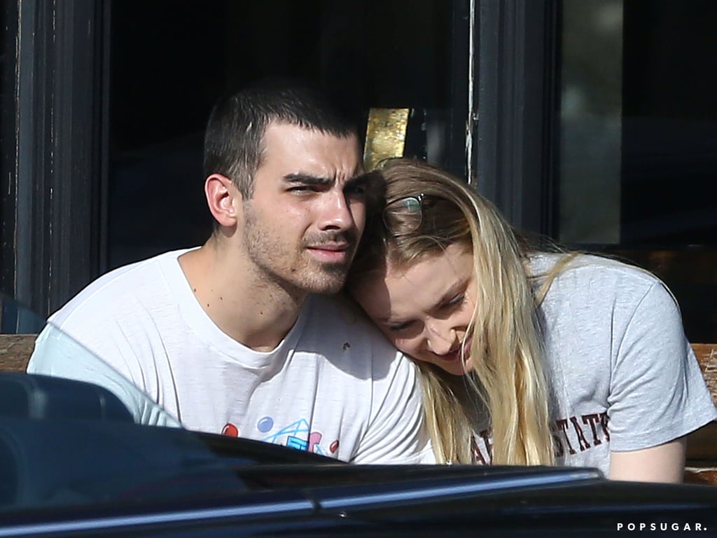 Joe Jonas and Sophie Turner in LA April 2017