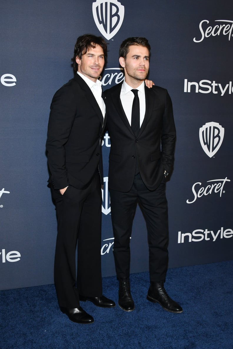 Ian Somerhalder and Paul Wesley Had a Vampire Diaries Reunion