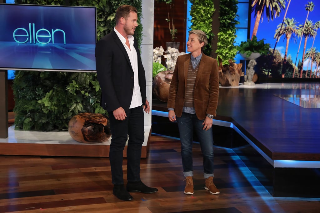 Colton Underwood Meets Bachelor Contestants on Ellen Video