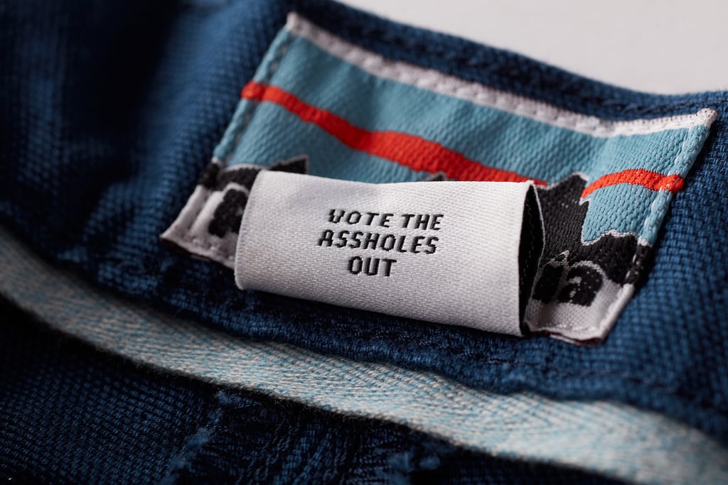 Patagonia Is Making "Vote the Assh*les Out" Tags