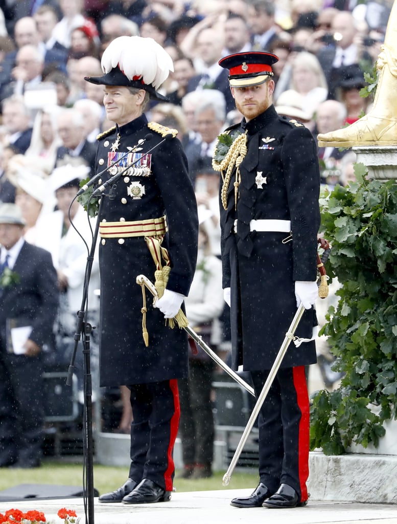 Prince Harry at the Founder's Day Parade June 2019