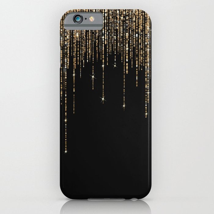 For Their Phone: Sparkly Glitter Fringe iPhone Case