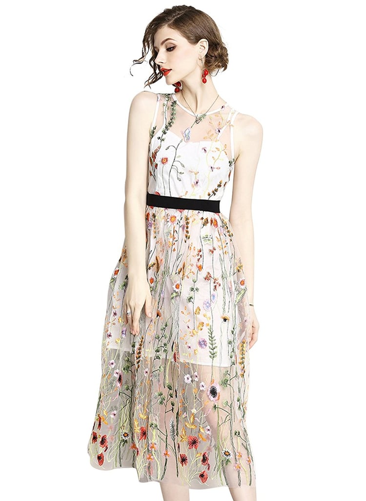Lai Meng Five Cats Women's Summer Sleeveless Dress | Katie Holmes and ...
