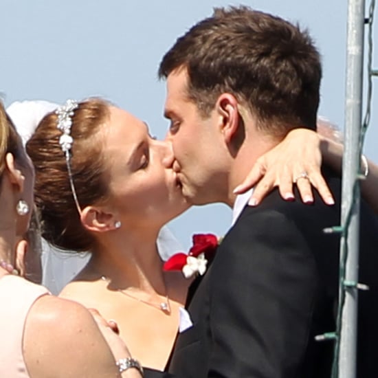 Bradley Cooper and Sienna Miller Kiss During Wedding Scene
