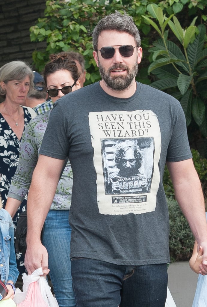 Ben Affleck Smiling After Disney World Vacation