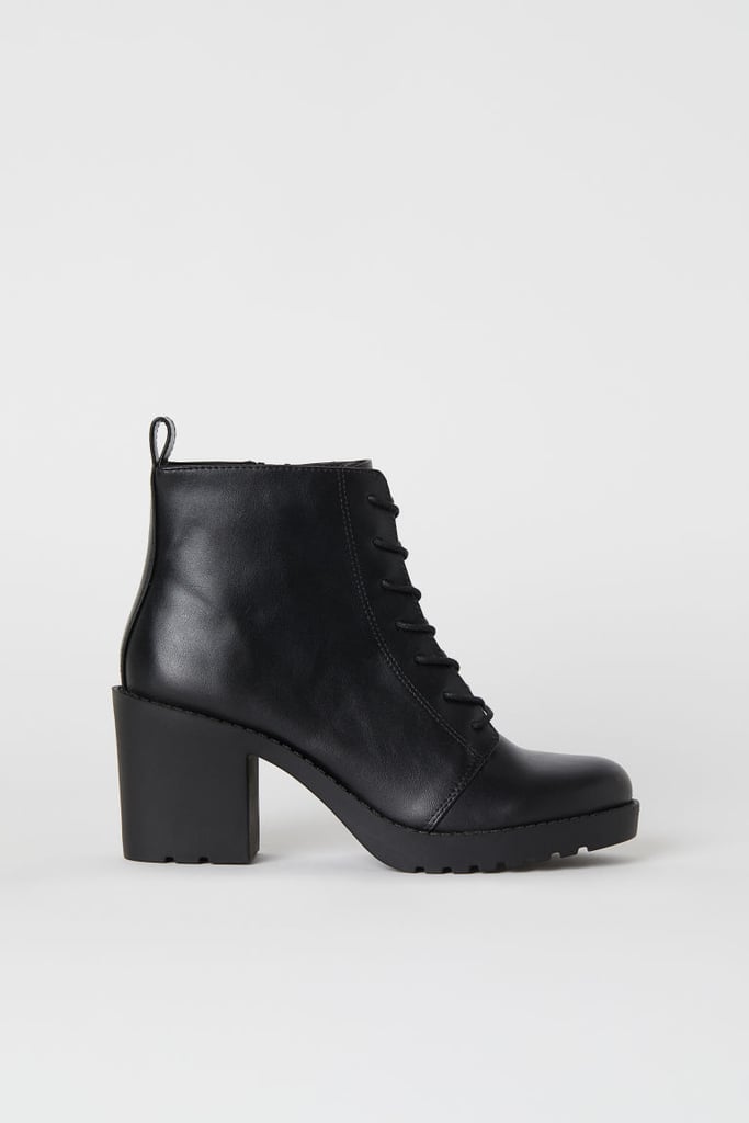 Lace-up Boots