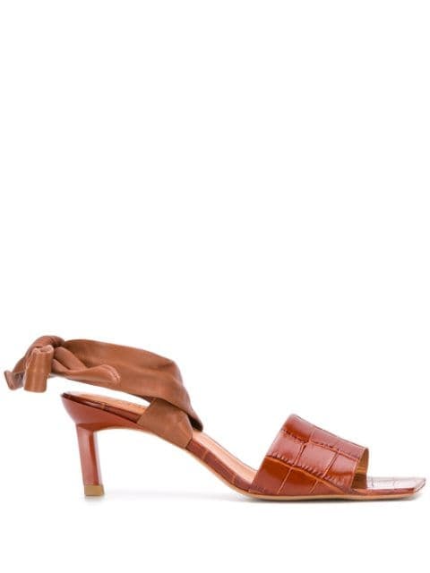 Ganni Square Toe Sandals