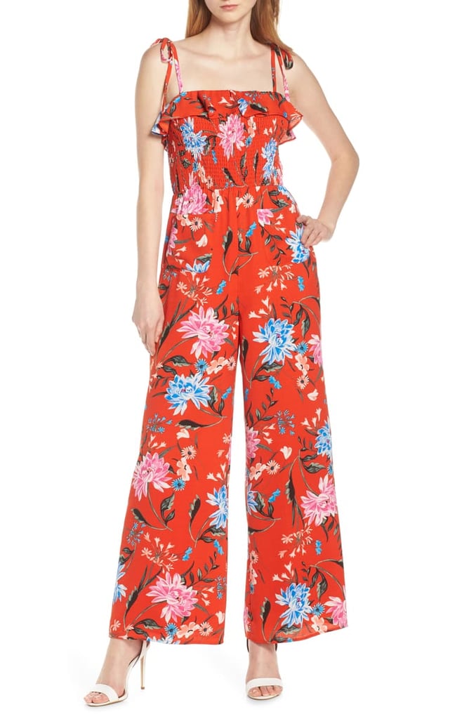 Ali & Jay Sangria Strapless Jumpsuit