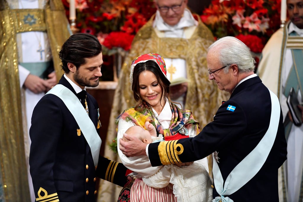 Prince Gabriel of Sweden Christening Pictures