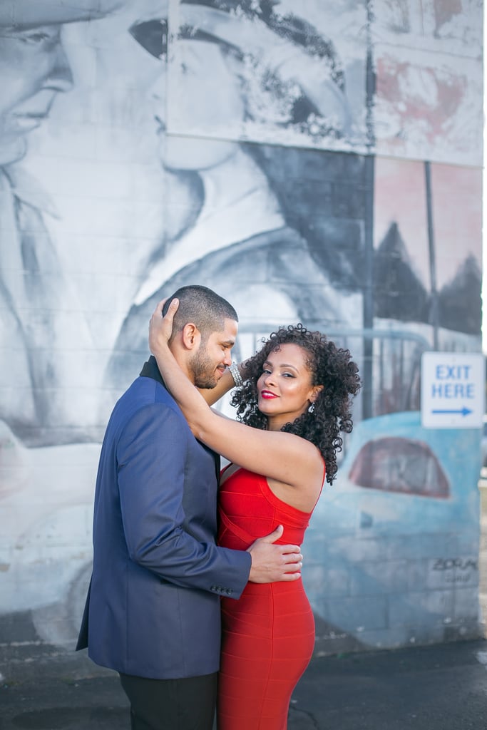 Glamorous City Engagement Shoot