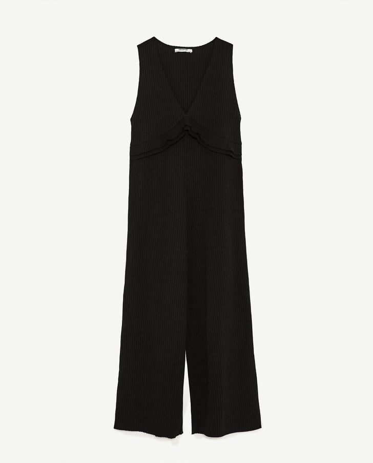 Zara Ribbed Jumpsuit ($13) | Bloggers Wearing Zara | POPSUGAR Fashion ...