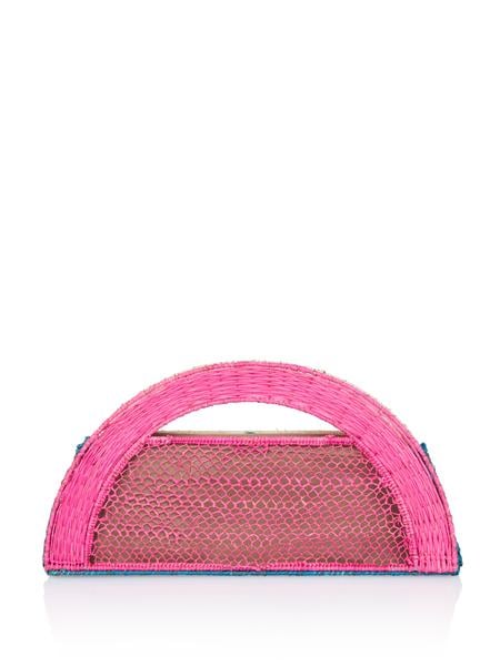 Sophie Anderson Xiomy Mini Straw Clutch