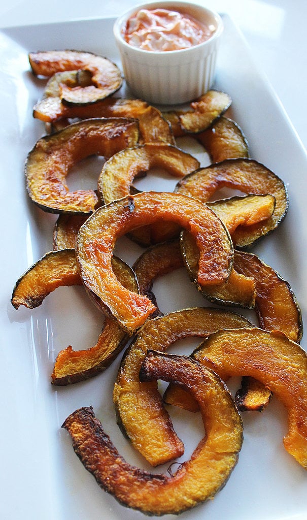 Kabocha Squash Fries With Spicy Sriracha Yogurt