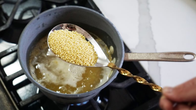 adding pastina to broth