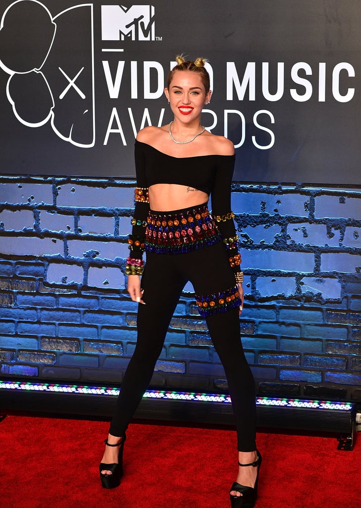 Miley Cyrus at the 2013 MTV VMAs