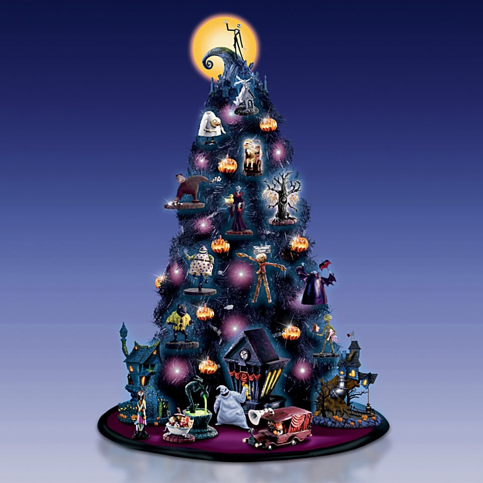 The Nightmare Before Christmas Tabletop Tree Collection