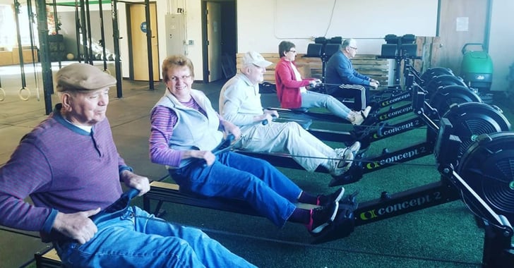 CrossFit Class For Seniors | POPSUGAR Fitness