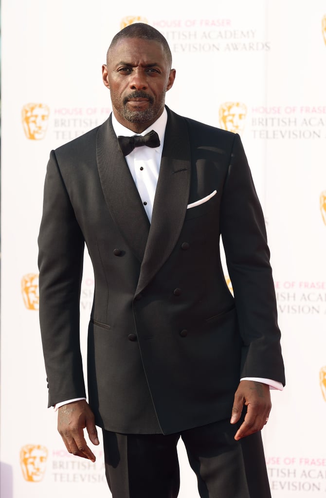 Idris Elba and Naiyana Garth at BAFTA Awards May 2016 | POPSUGAR Celebrity