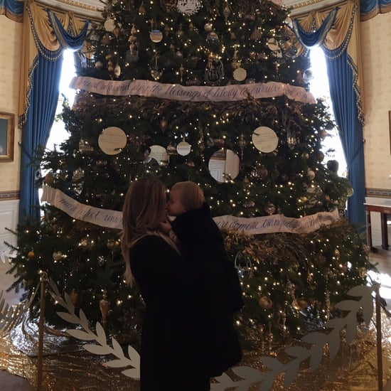 Kelly Clarkson and Daughter River at White House 2016