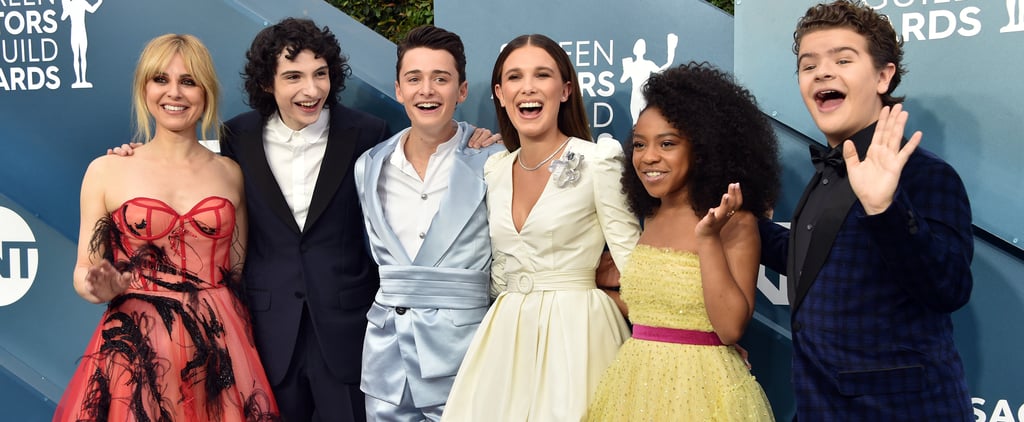 The Stranger Things Cast Reunited at the SAG Awards, and We're So Ready For Season 4