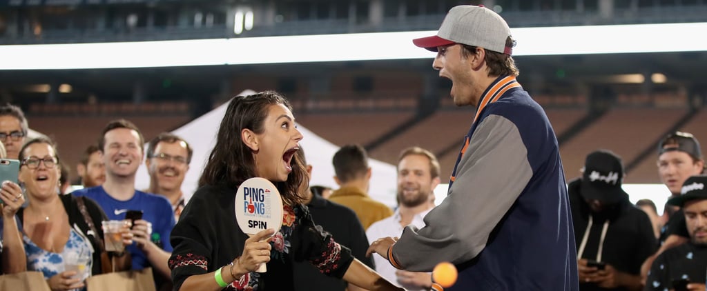 Ashton Kutcher and Mila Kunis Freak Out Over Cheer Gift