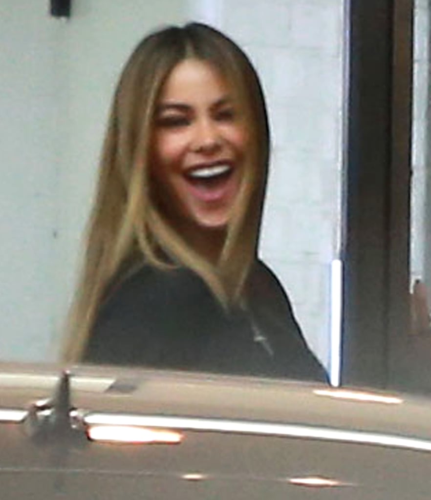 Sofia Vergara had a big laugh in LA on Saturday.