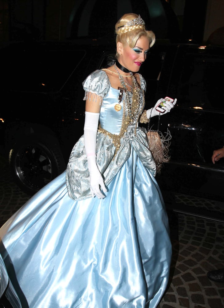 Gwen Stefani as Cinderella Best Celebrity Halloween Costumes