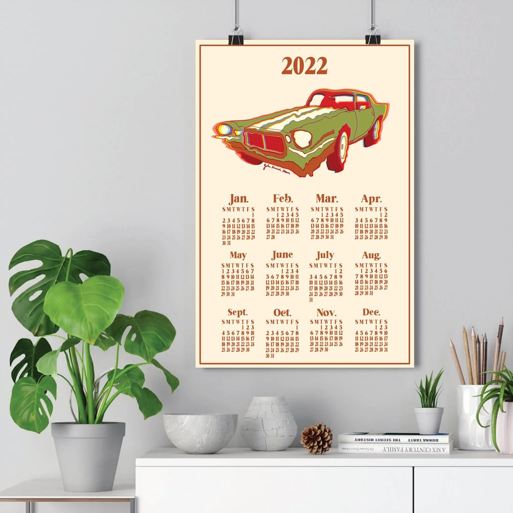 If You Like Cars: Hot Rod Car Trippy Art Calendar