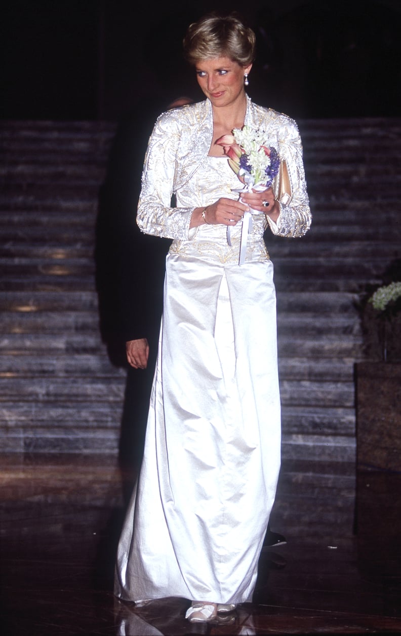 Princess Diana's White Gown
