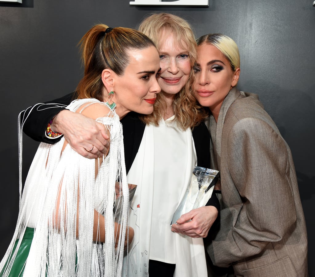 Sarah Paulson Lady Gaga at Elle Women in Hollywood Photos