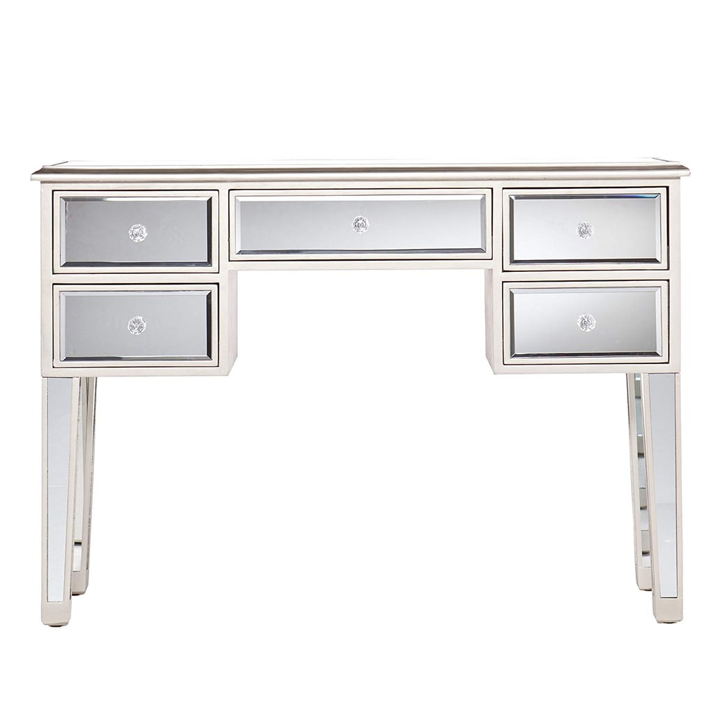 Mirage Mirrored Desk Console Table