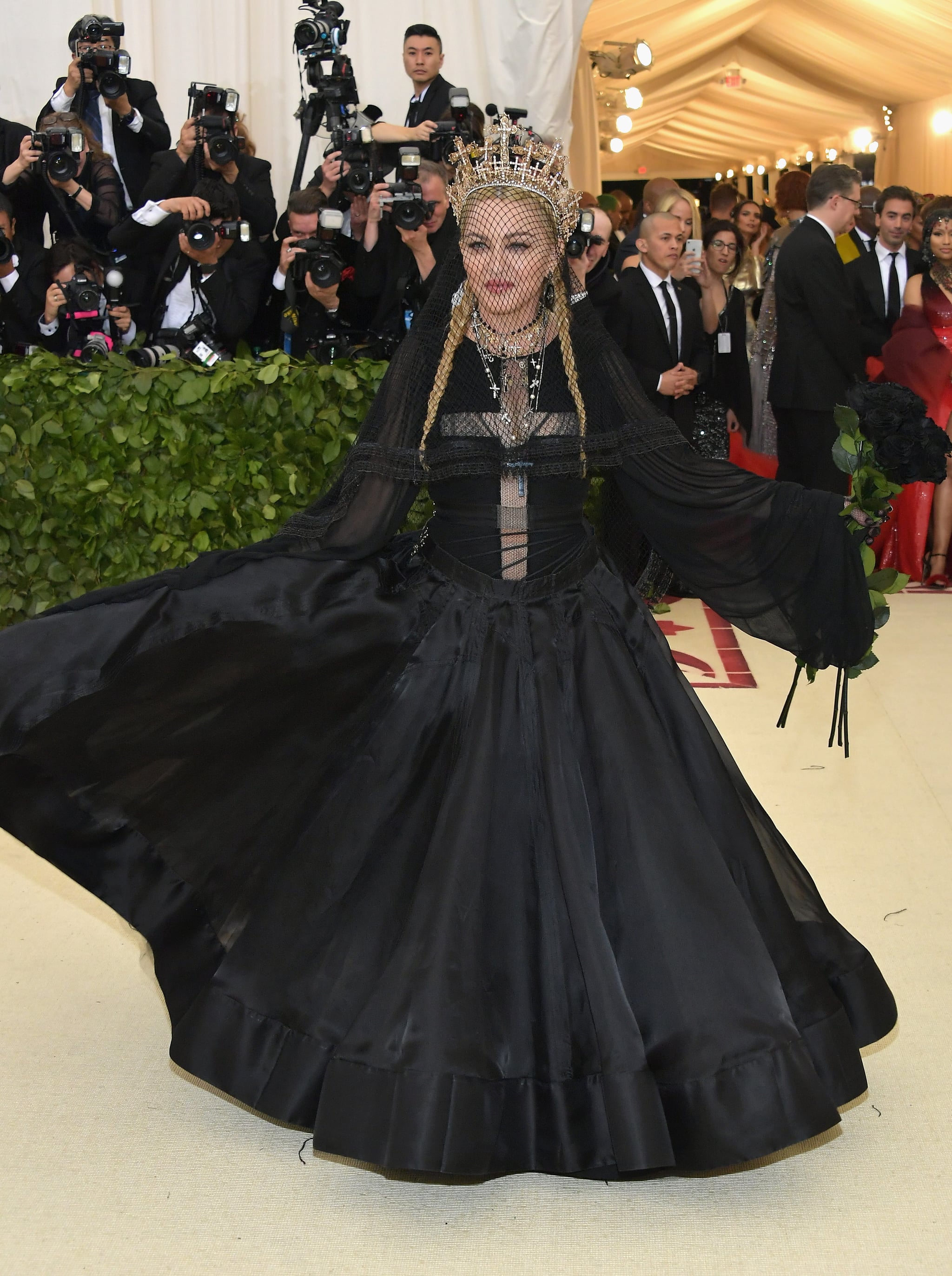 Madonna In Jean Paul Gaultier Couture - 2018 Met Gala - Red Carpet