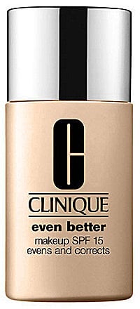 Clinique Even Better Makeup SPF 15 ($27), comes in 29 shades.