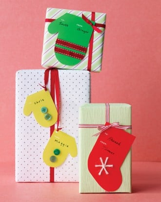 Mittens Gift Tags