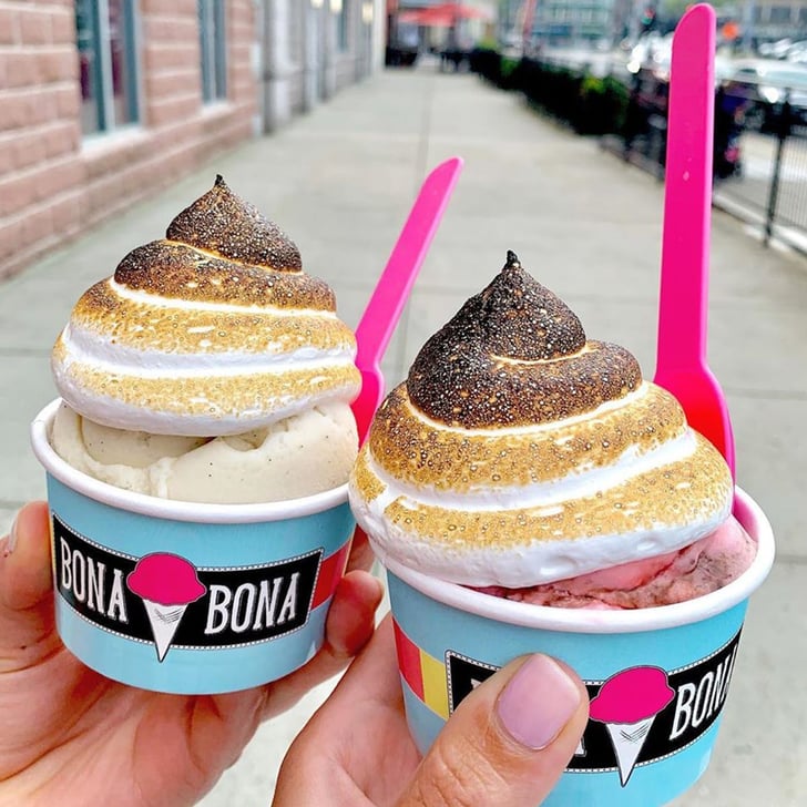 Meringue Topped Ice Cream 6 Pints Bona Bona Meringue Ice Cream