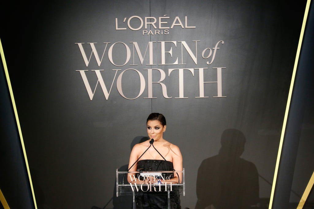 Eva Longoria at L'Oreal's Women of Worth Celebration 2016