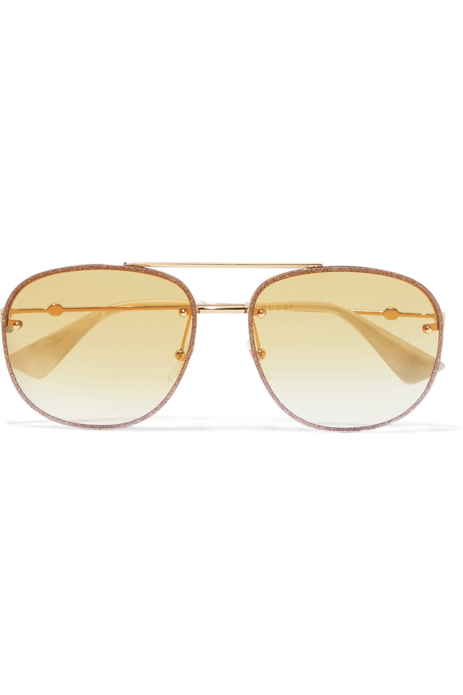 Jennifer Aniston's Aviator Sunglasses April 2019 POPSUGAR Fashion