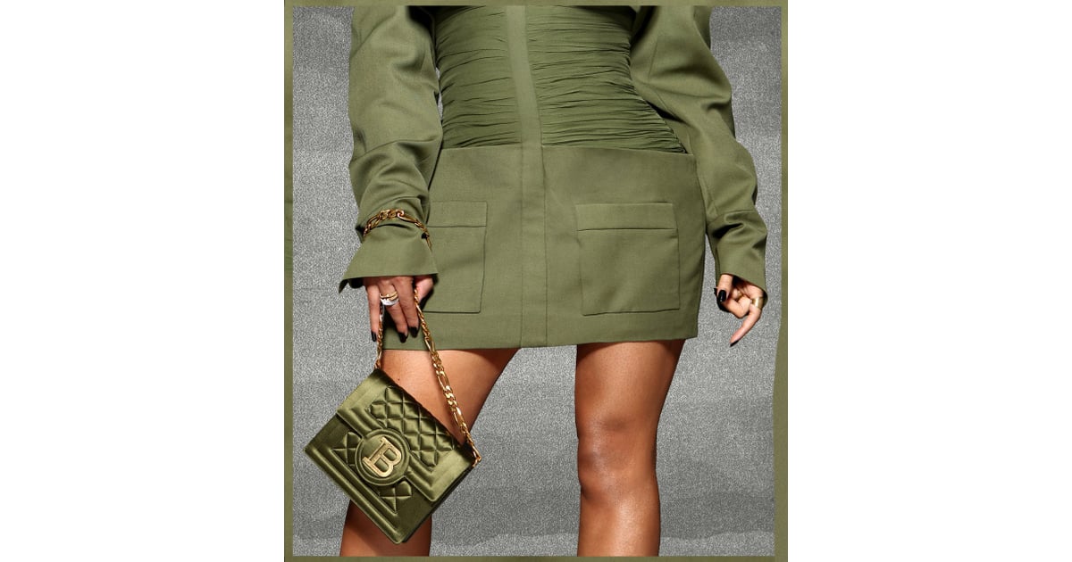 Beyoncé Wears Green Balmain Outfit At Queen And Slim Screening Popsugar Fashion Uk Photo 4