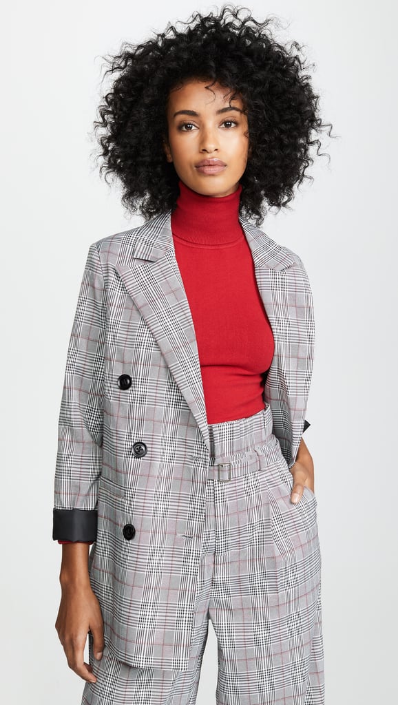 Plaid Blazer