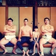 Watch a Shirtless Tom Brady Go Head to Head — Er, Belly to Belly — With Sumo Wrestlers