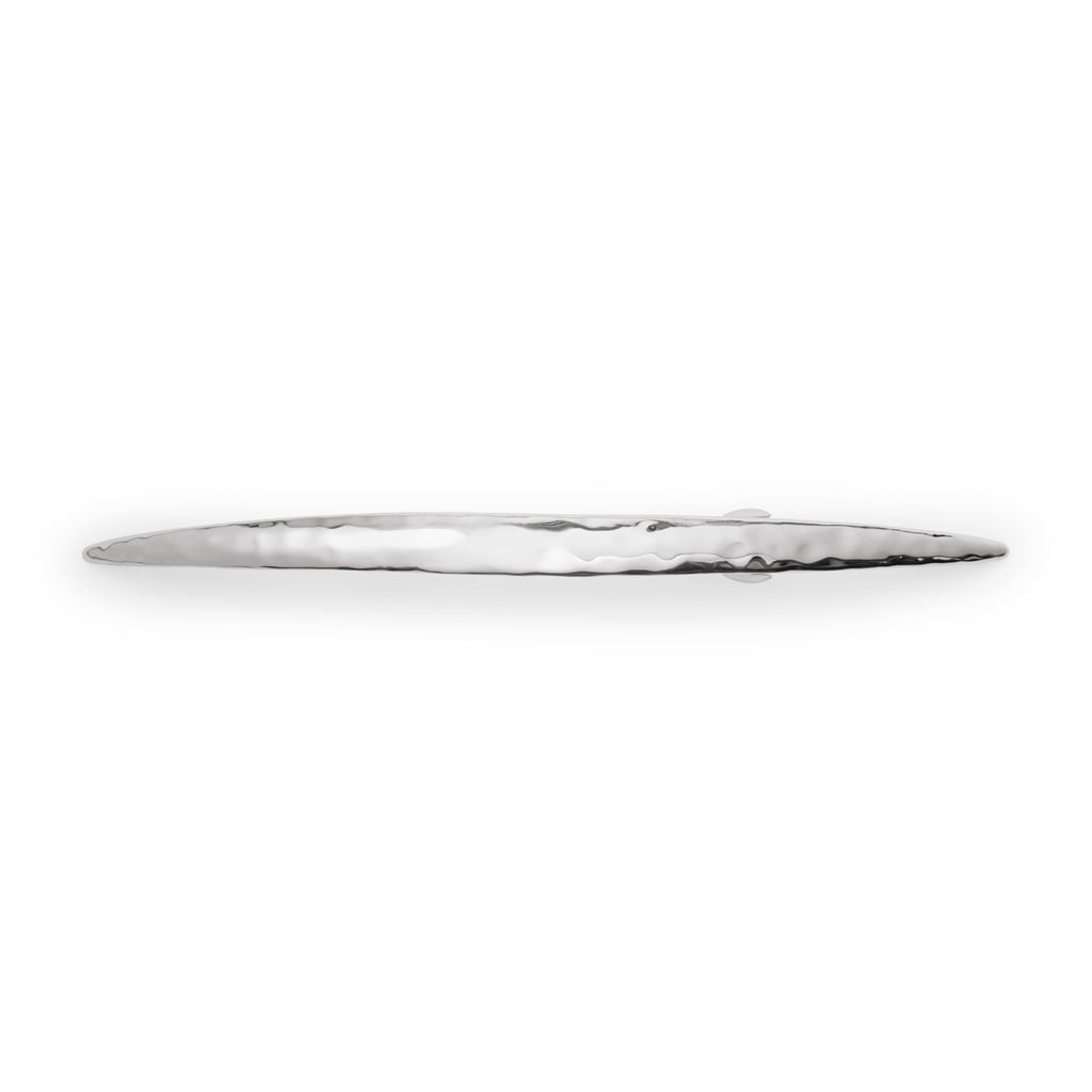 Hammered Crescent Barrette