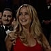 Darren Aronofsky and Jennifer Lawrence at the 2011 Oscars