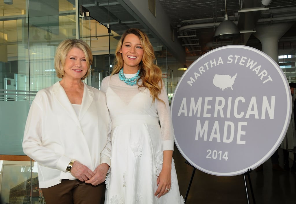 Blake Lively at Martha Stewart's American Made Summit 2014